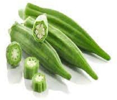 Sjeme Lady Finger Punjab no. 13 Bhindi / Lady Finger Seeds- 100 Seed(100 per packet)