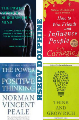 Combo Of 4 Best Self Help Book In World The Power Of Your Subconscious Mind By Joseph Murphy Think And Grow Rich By Napoleon Hill Richest Man In Baby Lon By Clason George S And How To Win Friends And Influence People By DALE CARNEGIE(Paperback, Joseph Murphy, DALE CARNEGIE)