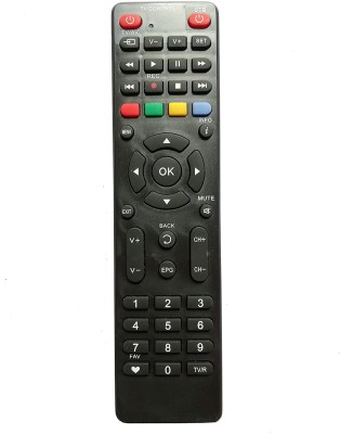 Akshita STB Compatible For HD Set Top Box with Recording Remote Control PRYSM Remote Controller(Black)