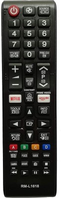 BhalTech RM-L1618 4K Ultra HDTV LCD LED Smart TV with Netflix Function Compatible for  Samsung Remote Controller(Black)