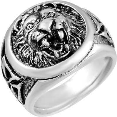 memoir Ring Brass Silver Plated Ring