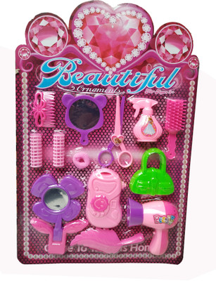PRESENTSALE Fashion Suitcase Make Up Set Along Beauty set Makeup kit Toy Set - 12 Pieces