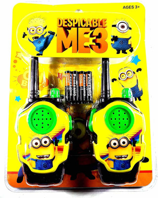 Psb Despicable me 3 walkie Talkie Toys for Kids +3 Years