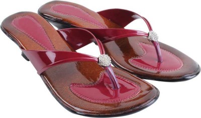 kishu Women Heels(Maroon , 8)