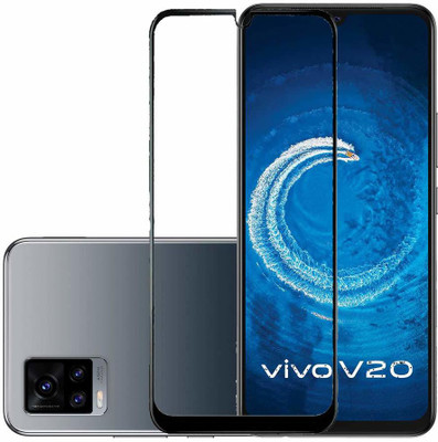 Hyper Edge To Edge Tempered Glass for Vivo V20(Pack of 1)