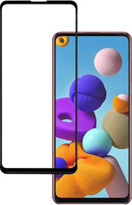 Hyper Edge To Edge Tempered Glass for Samsung Galaxy A21s(Pack of 1)