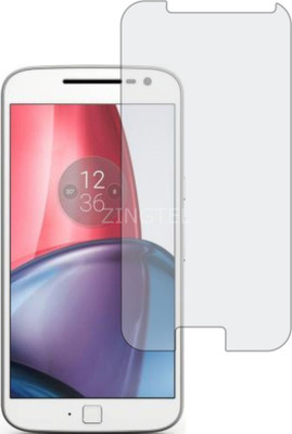 ZINGTEL Tempered Glass Guard for MOTO G4 PLUS (Flexible, Shatterproof)(Pack of 1)