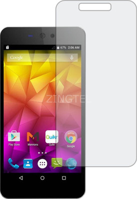 ZINGTEL Tempered Glass Guard for MICROMAX CANVAS SELFIE LENS Q345 (Matte Finish, Flexible)(Pack of 1)