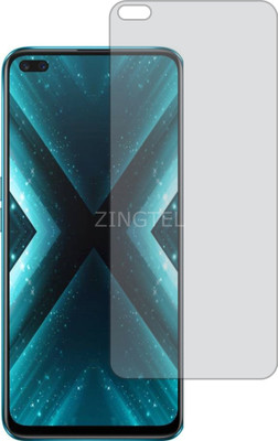 ZINGTEL Tempered Glass Guard for REALME X3 (Flexible, Shatterproof)(Pack of 1)