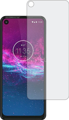 ZINGTEL Tempered Glass Guard for MOTOROLA ONE ACTION (Flexible, Shatterproof)(Pack of 1)