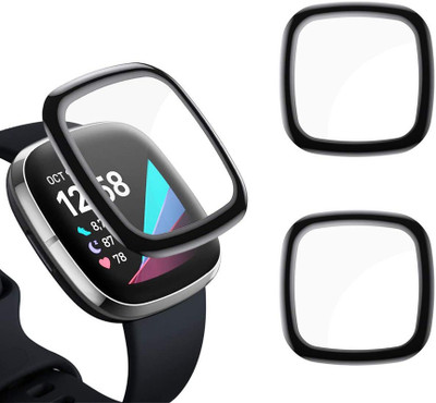 Helix Tempered Glass Guard for Fitbit Versa 3(Pack of 2)