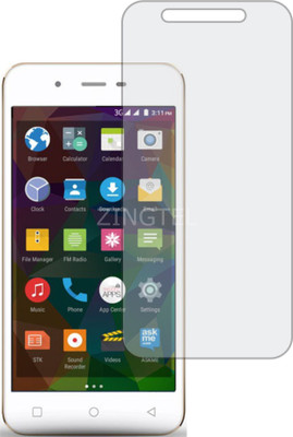 ZINGTEL Tempered Glass Guard for MICROMAX CANVAS SPARK Q380 (Flexible, Shatterproof)(Pack of 1)