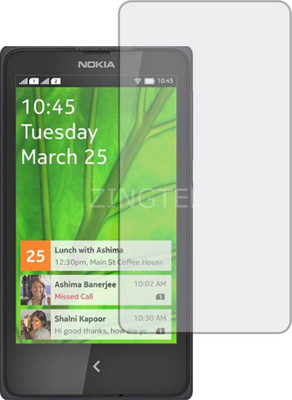ZINGTEL Tempered Glass Guard for NOKIA X PLUS (Flexible, Shatterproof)(Pack of 1)