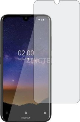 ZINGTEL Tempered Glass Guard for NOKIA 2.2 (Flexible, Shatterproof)(Pack of 1)