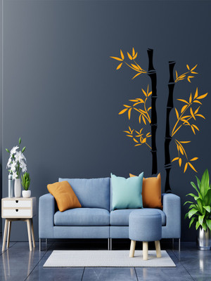 ALLURE 109 cm Bamboo Tree Non-Reusable Sticker(Pack of 1)