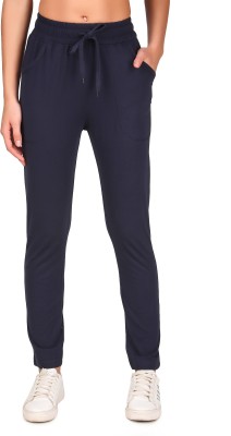 JMJW & SONS Solid Women Blue Track Pants