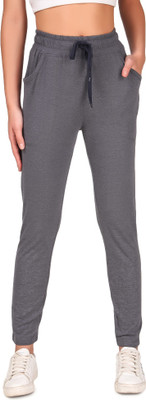 JMJW & SONS Solid Women Light Blue Track Pants