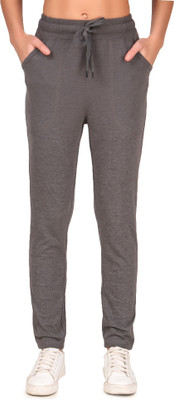 JMJW & SONS Solid Women Grey Track Pants