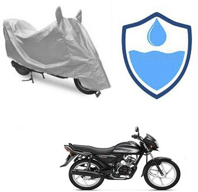 Atulit enterprises Two Wheeler Cover for Honda(CD, Silver)