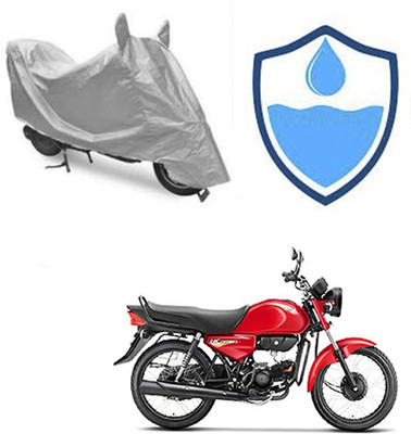 Atulit enterprises Two Wheeler Cover for Hero(HF Dawn, Silver)