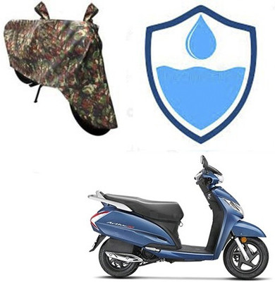 HYBRIDS COLLECTION Waterproof Two Wheeler Cover for Honda(Activa 125, Multicolor)