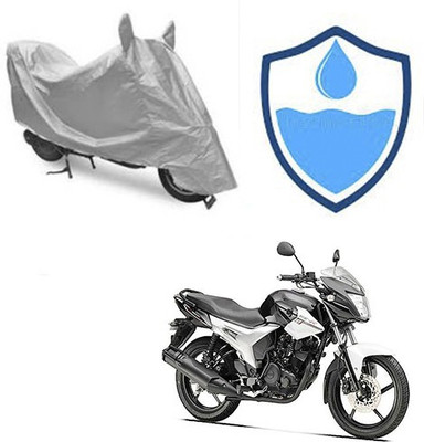 Atulit enterprises Two Wheeler Cover for Yamaha(SZ R, Silver)