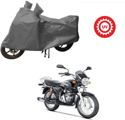 dashark Waterproof Two Wheeler Cover for Bajaj(Boxer, Grey)