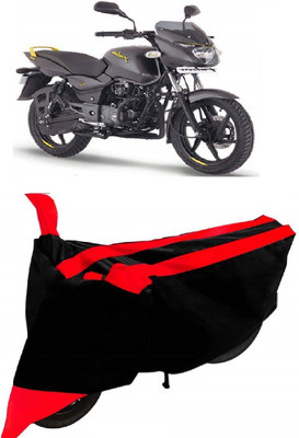 THE REAL ARV Waterproof Two Wheeler Cover for Bajaj(Pulsar 150, Red)