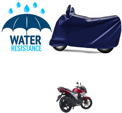JVG Waterproof Two Wheeler Cover for Yamaha(SZ X, Blue)