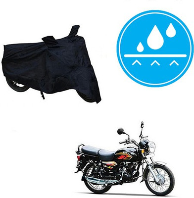 Atulit enterprises Two Wheeler Cover for TVS(Max 4R, Black)