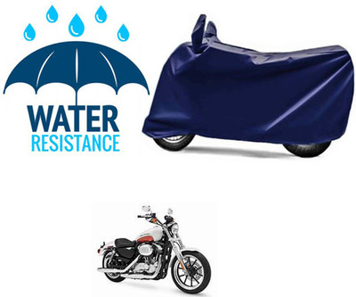 RONISH Waterproof Two Wheeler Cover for Universal For Bike(XL 883, Blue)