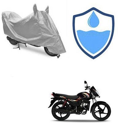 Atulit enterprises Two Wheeler Cover for Mahindra(Pantero, Silver)