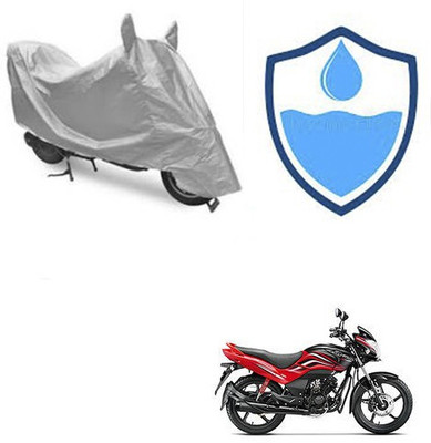 Atulit enterprises Two Wheeler Cover for Honda(Passion Xpro, Silver)