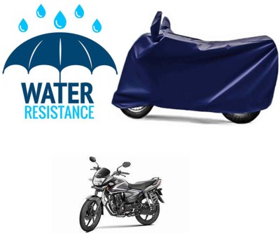 RONISH Waterproof Two Wheeler Cover for Honda(CB Shine, Blue)