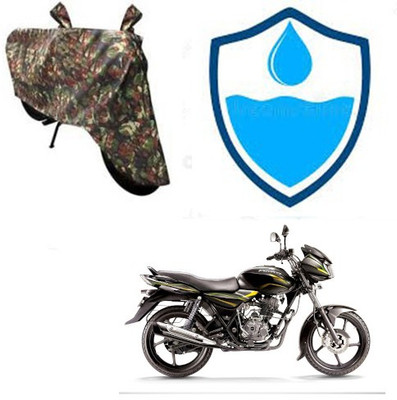 HYBRIDS COLLECTION Waterproof Two Wheeler Cover for Bajaj(Discover 100 DTS-i, Multicolor)