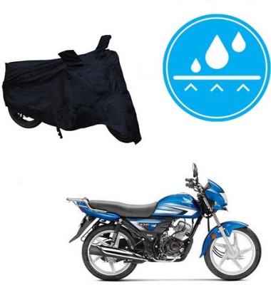 Atulit enterprises Waterproof Two Wheeler Cover for Hero(CD 110 Dream, Black)