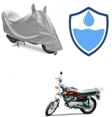 Atulit enterprises Two Wheeler Cover for Yamaha(RX 100, Silver)