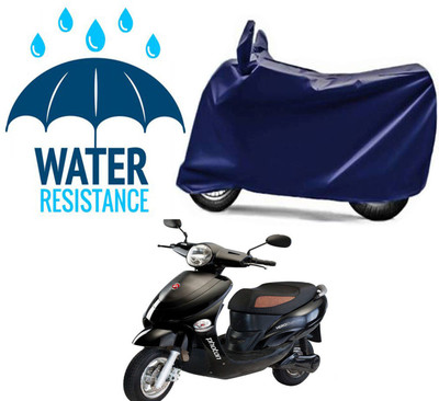 RONISH Waterproof Two Wheeler Cover for Hero(Electric Photon, Blue)