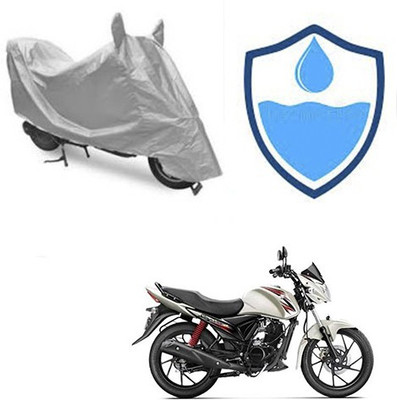 Atulit enterprises Two Wheeler Cover for Suzuki(Sling Shot, Silver)