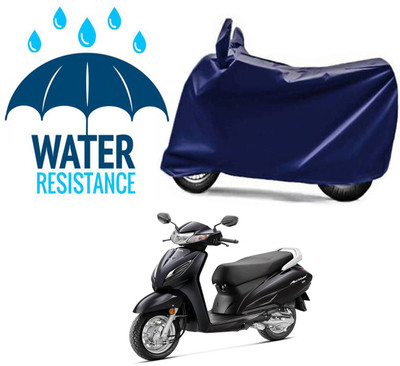 RONISH Waterproof Two Wheeler Cover for Honda(Activa 6G, Blue)