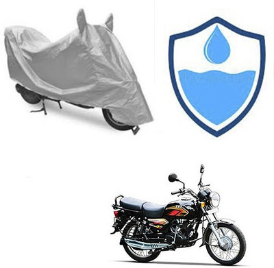 Atulit enterprises Two Wheeler Cover for TVS(Max 4R, Silver)