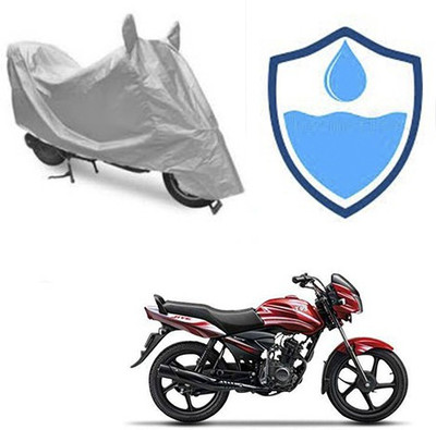Atulit enterprises Two Wheeler Cover for TVS(Jive, Silver)