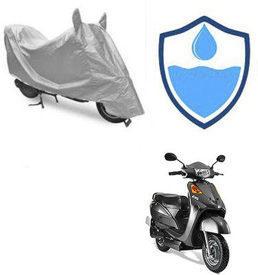 Atulit enterprises Two Wheeler Cover for Indus(Yo EXL, Silver)
