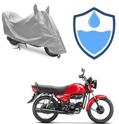 Atulit enterprises Two Wheeler Cover for Hero(CD Dawn, Silver)