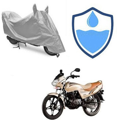 Atulit enterprises Two Wheeler Cover for LML(Freedom, Silver)