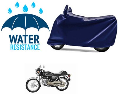 RONISH Waterproof Two Wheeler Cover for Hero(Splendor Pro Classic, Blue)