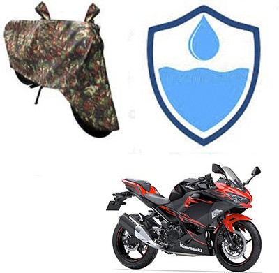 Atulit enterprises Two Wheeler Cover for Kawasaki(Ninja 250, Multicolor)