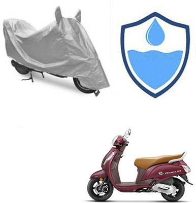 Atulit enterprises Two Wheeler Cover for Suzuki(Access SE, Silver)