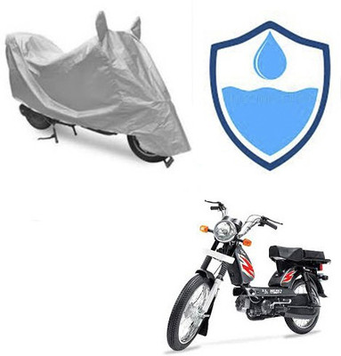 Atulit enterprises Two Wheeler Cover for TVS(Heavy Duty Super XL, Silver)