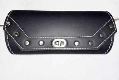 KOHLI BULLET ACCESSORIES One-side Black Polyester Motorbike Saddlebag